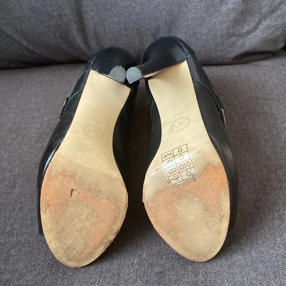 MICHAEL MICHAEL KORS Giuliano peep toe booties - Picture 4 of 8